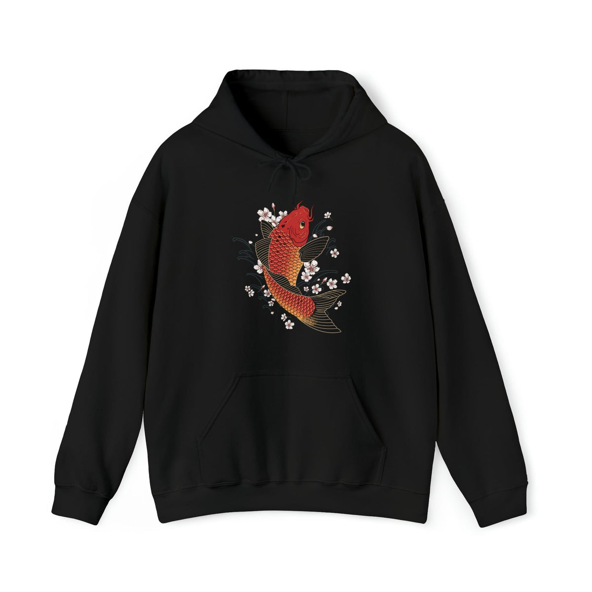 Prosperous Koi In The Sakura Pond Unisex
