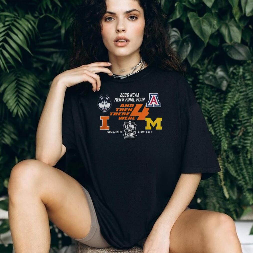 2026 NCAA Men’s Basketball Final 4 Indianapolis UConn Illinois Arizona Michigan Shirt