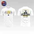 2026 Notre Dame Football Lou Holtz 1937 – 2026 Signature Two Sided Shirt Unisex