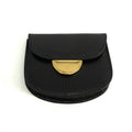 Black Bally Leather Coin Case #3964