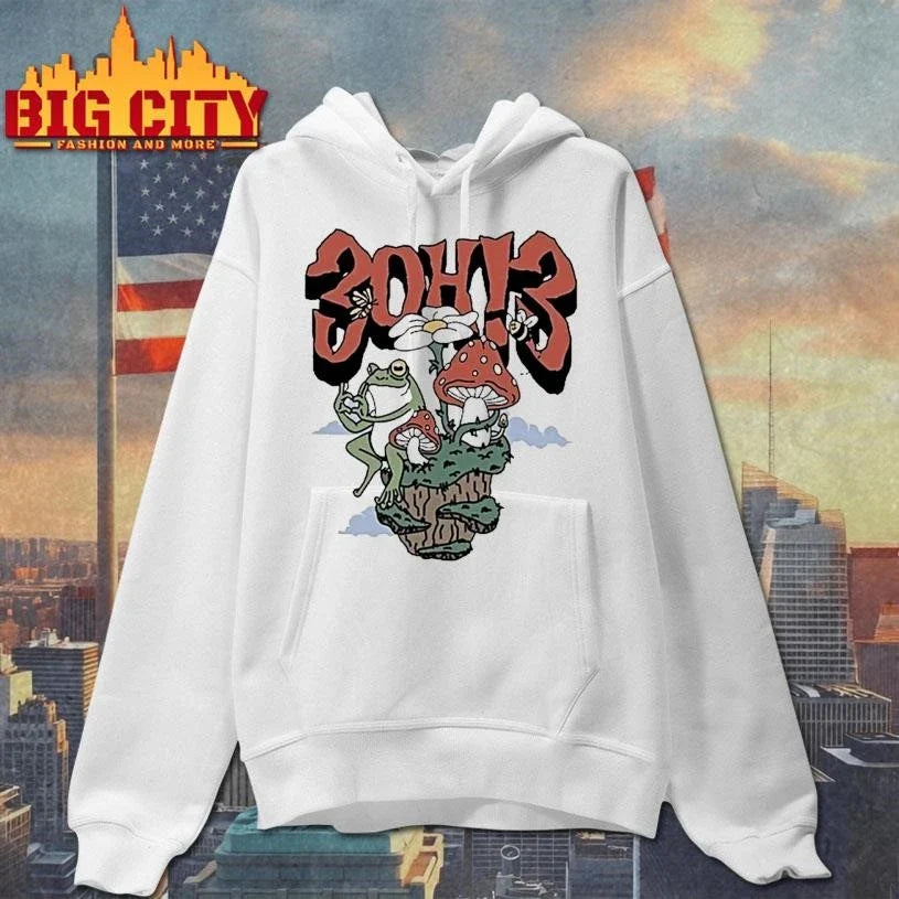 3oh3 Frog White 2026 Shirt Unisex