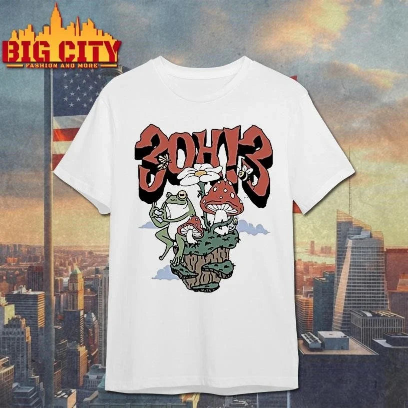 3oh3 Frog White 2026 Shirt Unisex