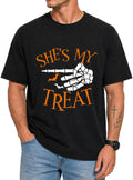 He's My Trick She's My Treat Couple Shirt Halloween Matching Shirts
