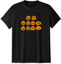 Pumpkin Faces Halloween T-Shirt, Spooky Season Gift