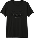Halloween Jack O Lantern Pumpkin Face Scary Grin Premium Tri-Blend T-Shirt