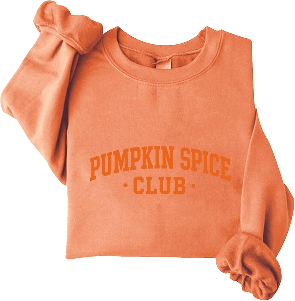 Pumpkin Spice Club Sweatshirt Fall Autumn Hoodie