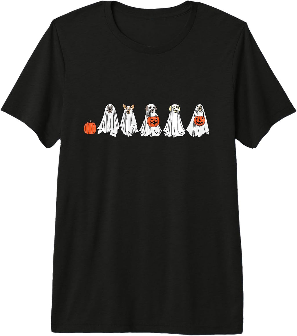 Cute Ghost Dog Halloween Apparel