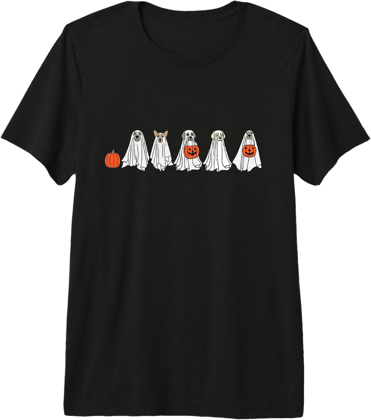 Cute Ghost Dog Halloween Apparel