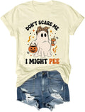 Halloween Pregnancy Shirt for Women Ghost Pumpkin Skeleton Shirts