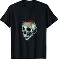 Skeleton Coffee Art - Bone Scary Skull T-Shirt
