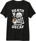 Funny Skeleton for Men & Women, Coffee Lovers Premium Tri-blend T-Shirt