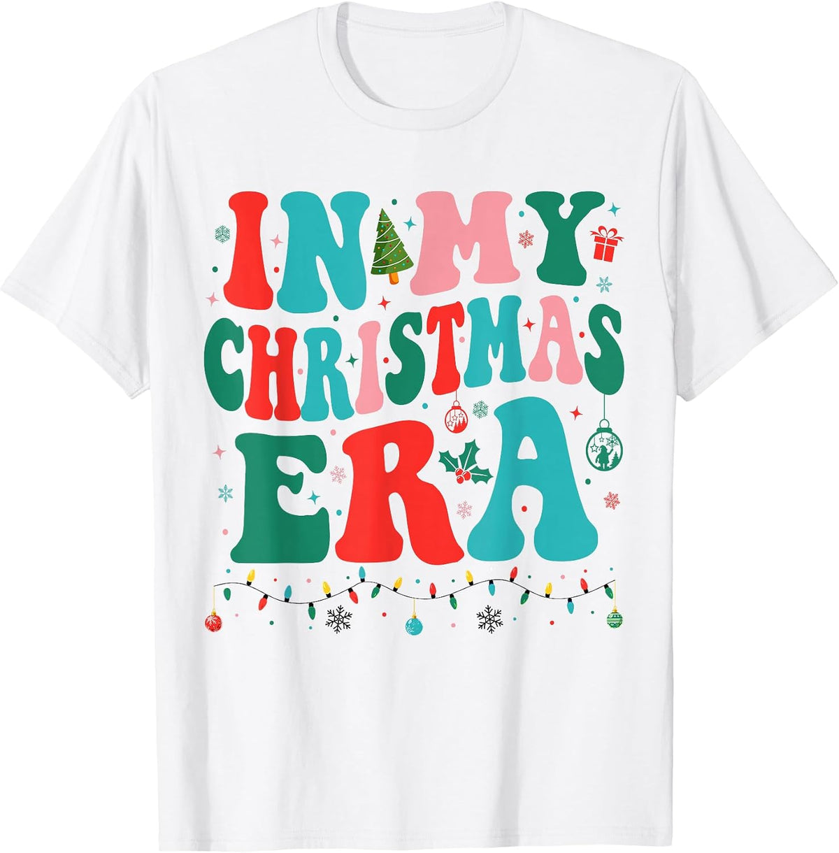 in My Christmas Era Xmas Family Matching Merry Christmas T-Shirt