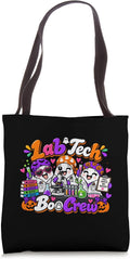 Lab Tech Boo Crew Matching Halloween Tote Bag