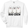 Boo Crew Halloween Ghost Comfort Colors Adult Sweatshirt