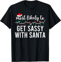 Most Likely To Christmas Co Family Shirts Pajamas