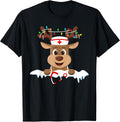 Nurse Crew Christmas TShirt Scrubs Women Men Gift