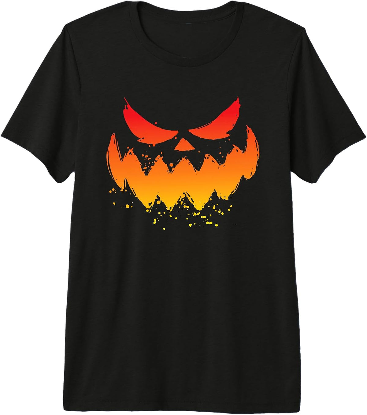 Pumpkin Trick or Treat Creepy Face Halloween