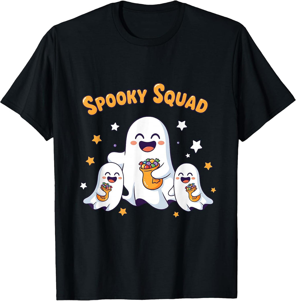 Funny Halloween Tee Ghost Family Matching T-Shirt