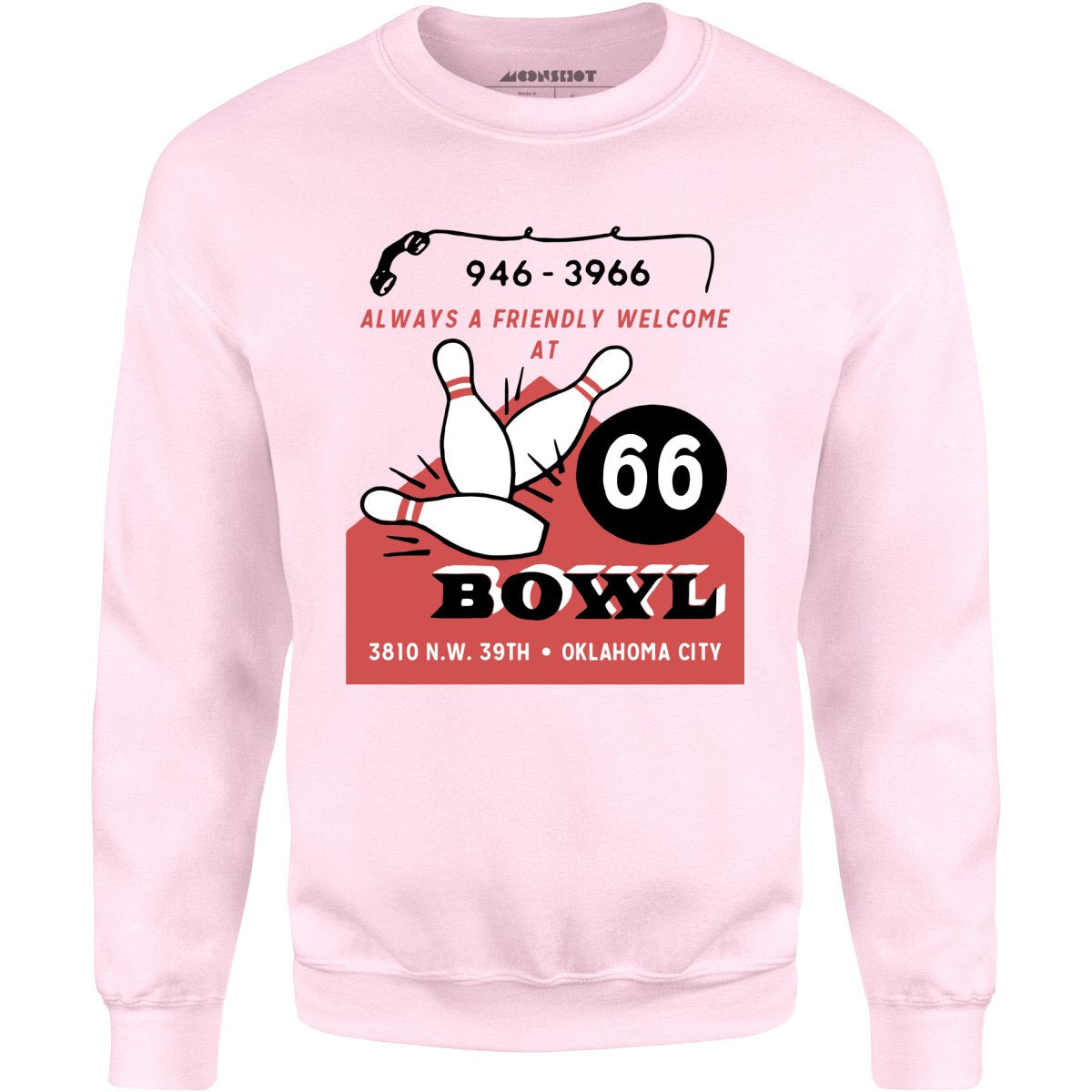 66 Bowl - Oklahoma City, OK - Vintage Bowling Alley - Unisex