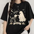 Custom Ghost Dog Sweatshirt, Boo-P Halloween Crewneck, Funny Dog Lover Shirt, Spooky Season Pullover, Pet Owner Halloween Gift