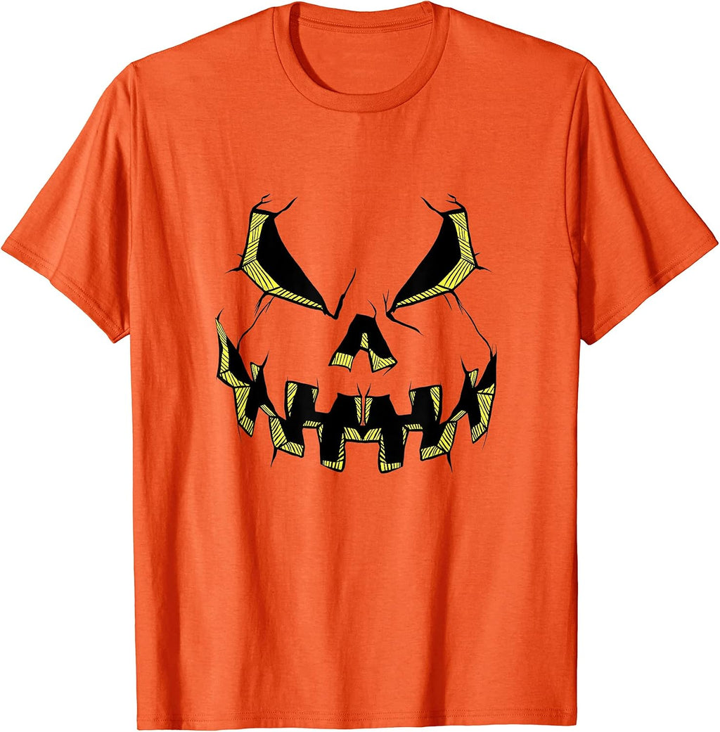 Scary Pumpkin Face Vibes