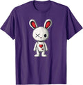 Goth Bunny Creepy Cute Emo Pastel Kawaii Voodoo Doll Graphic T-Shirt