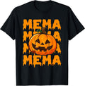 Mema Pumpkin Matching Family Halloween T-Shirt