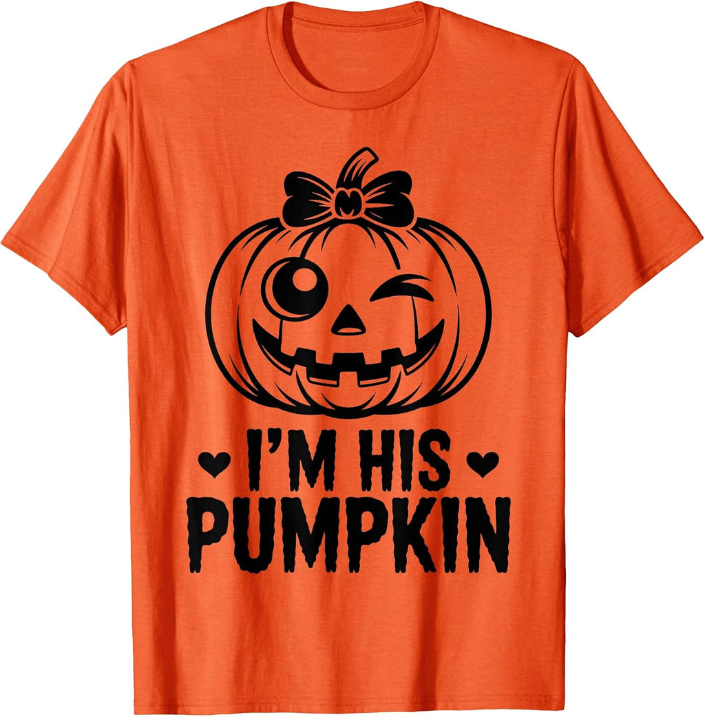Matching Halloween Couple Shirts For Him And Her