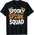 Spooky Spook Squad Halloween Enthusiasts Fun Party Outfit T-Shirt