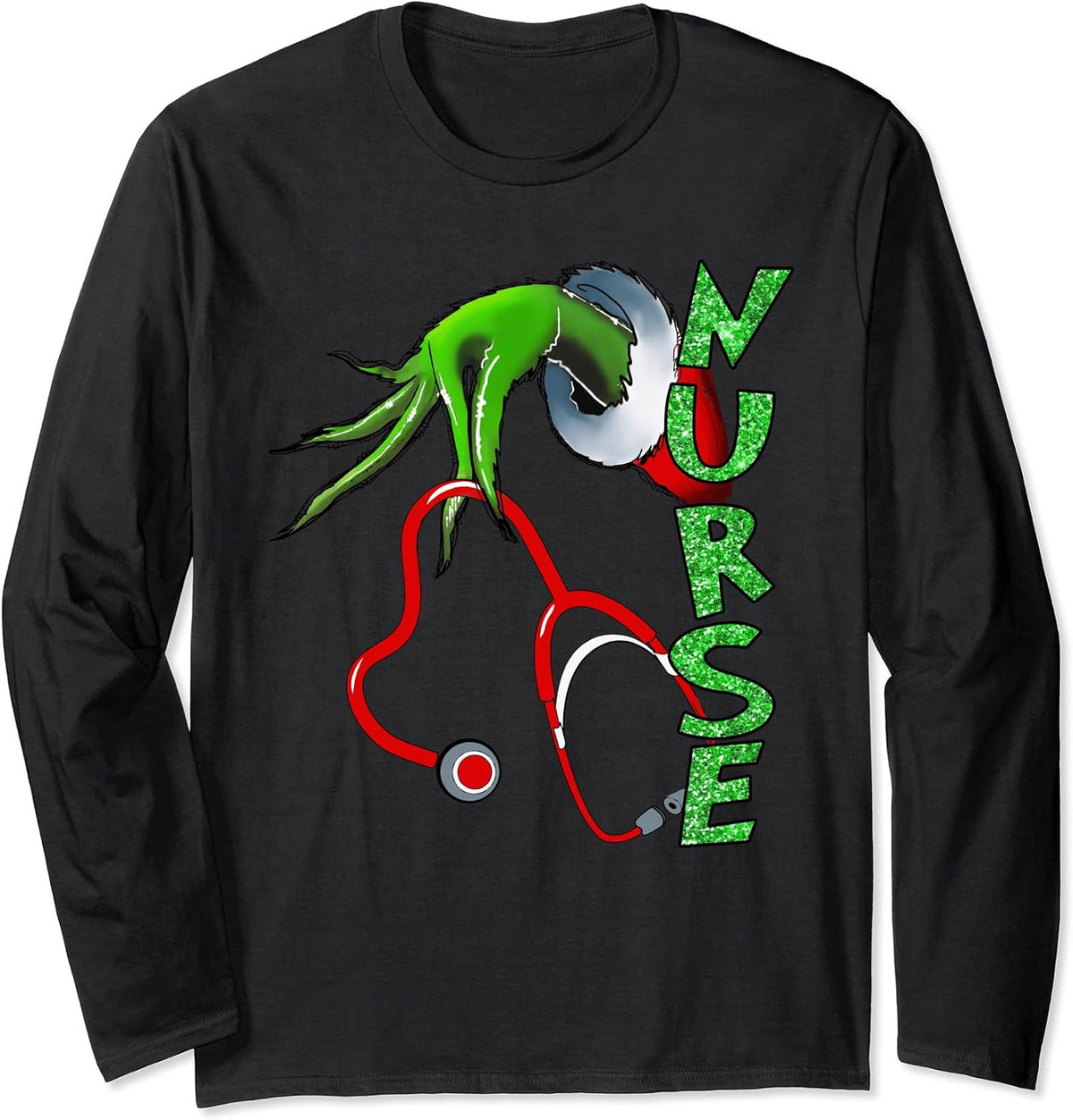 Nurse Funny Merry Christmas Stethoscope Xmas