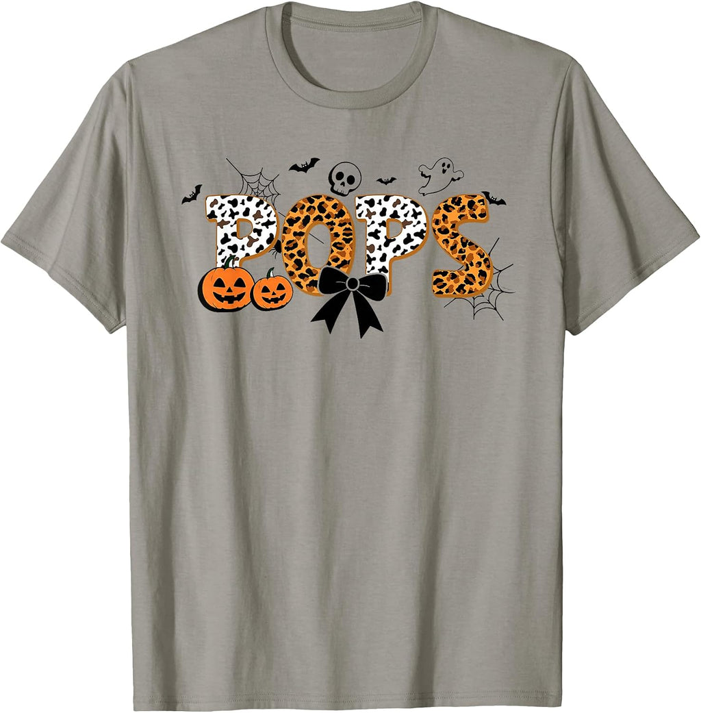 Funny Pops Happy Halloween Day Family Matching T-Shirt