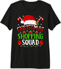 Christmas Shopping Squad Funny Xmas Family Matching Pajama Premium Tri-Blend T-Shirt