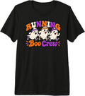 Running Boo Crew Three Friendly Ghost Runners Premium Tri-Blend T-Shirt