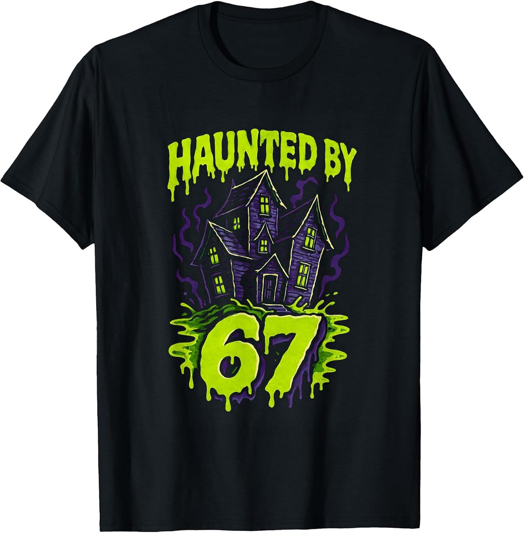 67 Meme Parents Halloween Costume Brain Rot 6-7 Six Seven T-Shirt