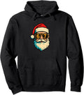 6 7 Meme Christmas Santa Face 67 Six Seven Kids Teen Boys Pullover Hoodie