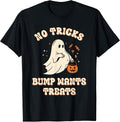 Pregnant Ghost Lazy Trick Or Treat Dress Funny Halloween T-Shirt