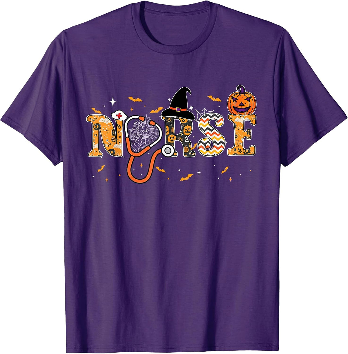 Nurse Halloween Tees For Women Men Nurse Costume