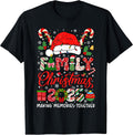 Family Christmas 2025 Matching Outfit Xmas Squad Santa T-Shirt
