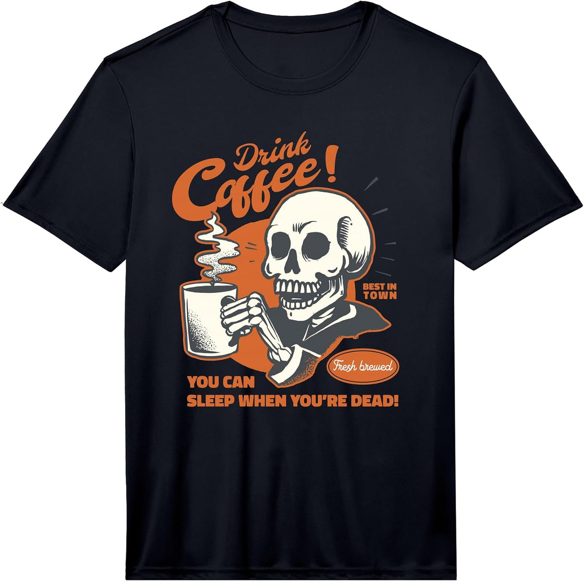 HALLOWEEN SKELTON COFFEE LOVERS DESIGN