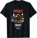 2025 Spooky Squad Matching Family Halloween T-Shirt