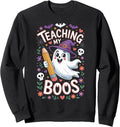 Teacher Ghost Teaching My Boos Spooky Halloween Classroom Sweatshirt