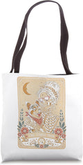 Mama Halloween Shirts The Corgi Mom Skeleton Tote Bag