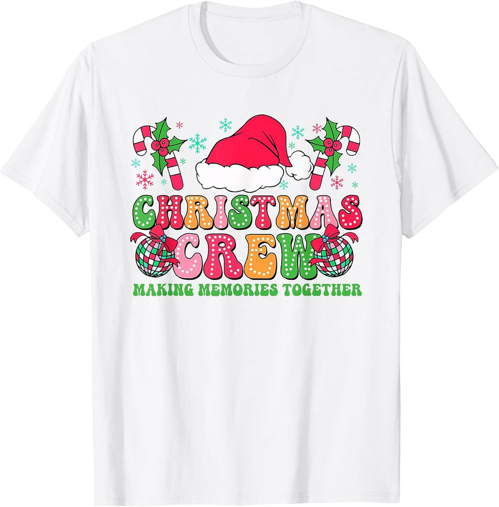 Christmas Crew Matching Family Holiday T-Shirt