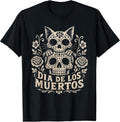 Day of the Dead Cat Sugar Skull Dia De Los Muertos