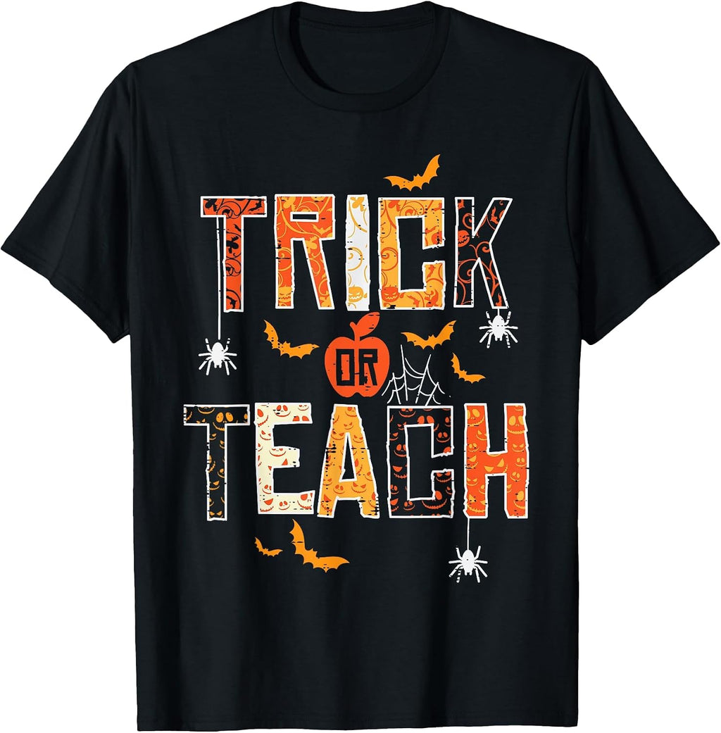 Teacher Halloween Shirts For Teachers Women Men