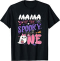 Mama of The Spooky One 1St Birthday Girl Halloween Ghost T-Shirt