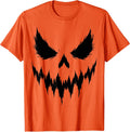 Halloween Jack O Lantern Pumpkin Face Costume Halloween T-Shirt