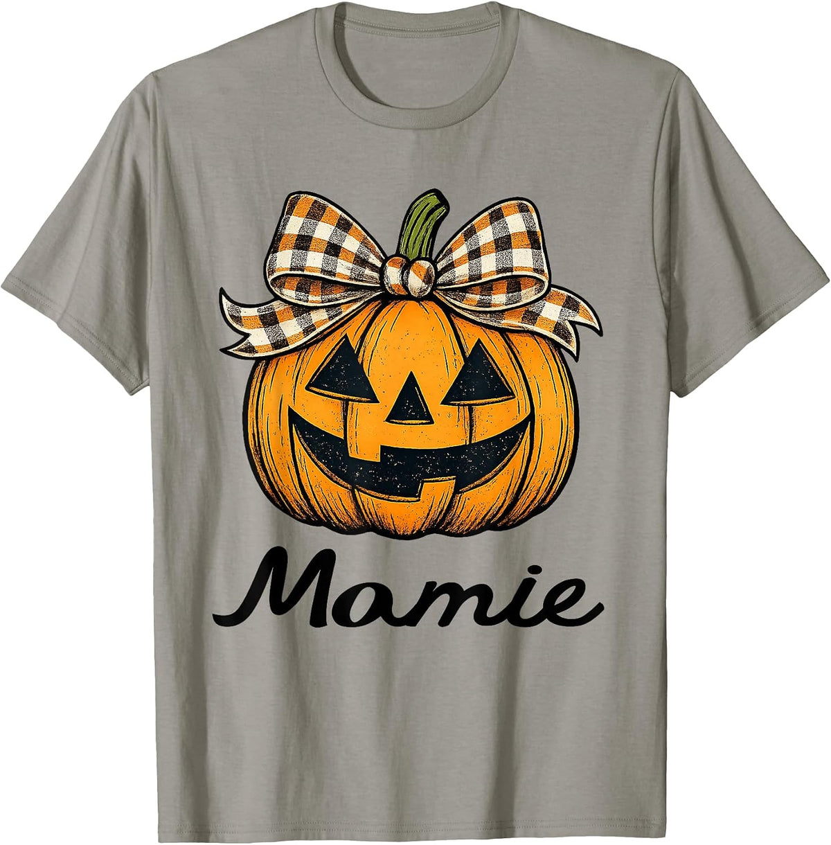 Pumpkin Mamie Halloween Family Matching T-Shirt