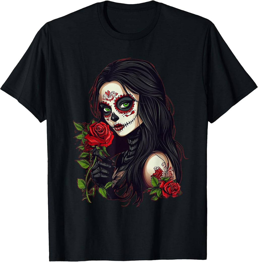 Day Of The Dead Skull Dia De Muertos Halloween