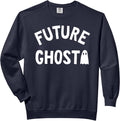 Future Ghost Spooky Season Halloween Trick Or Treat Retro Comfort Colors Adult Sweatshirt